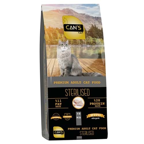 Cans Cat Steril Mama 15 Kg