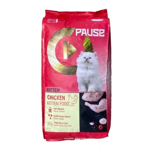 PAUSE Kitten Cat 30/12 Chicken 15 KG