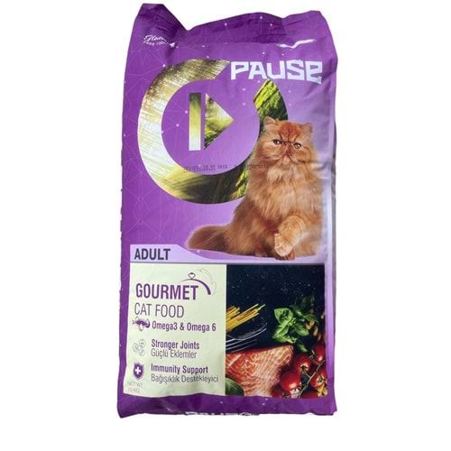 PAUSE Adult Cat 26/9 Gurme Chicken 15 KG